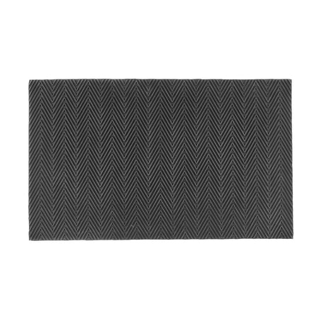 MadeNorth Reversible Rubber Zig Zag Doormat