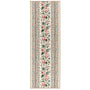 Sanderson By Highgrove x Hug Rug Eco-Washable Rose Pergola Chintz Runner with a floral design. 