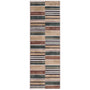 Hug Rug Eco-Washable Savanna Stripe- 100% recycled content washable runner featuring stripes. 