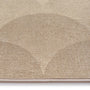 Hug Rug x Livingetc Eco-Washable Scalloped Ombre Natural