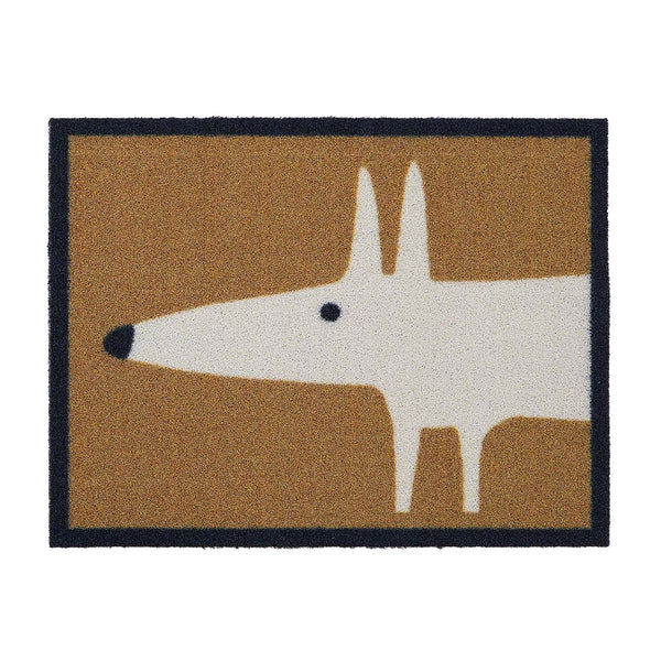 Mr Fox Natural Outdoor Natural. Made from ECONYL regenerated yarn featuring a white fox.
