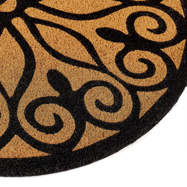 My Mat Printed Coir Scroll Doormat