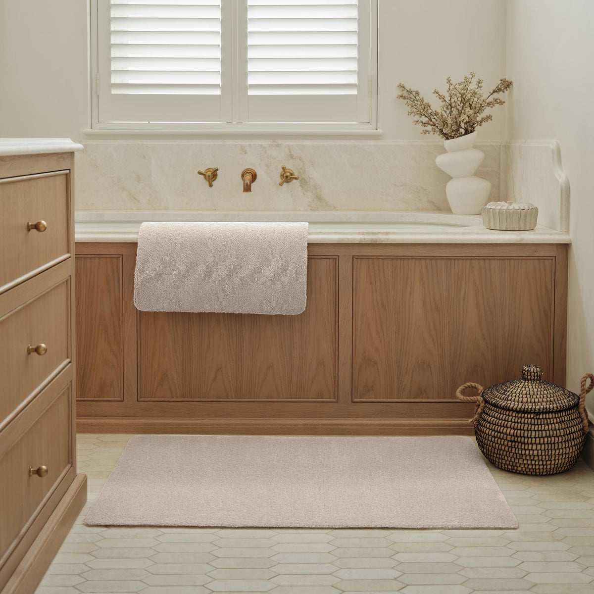 Hug Rug Sense Bath - Beige