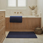 Hug Rug Sense Bath - French Navy