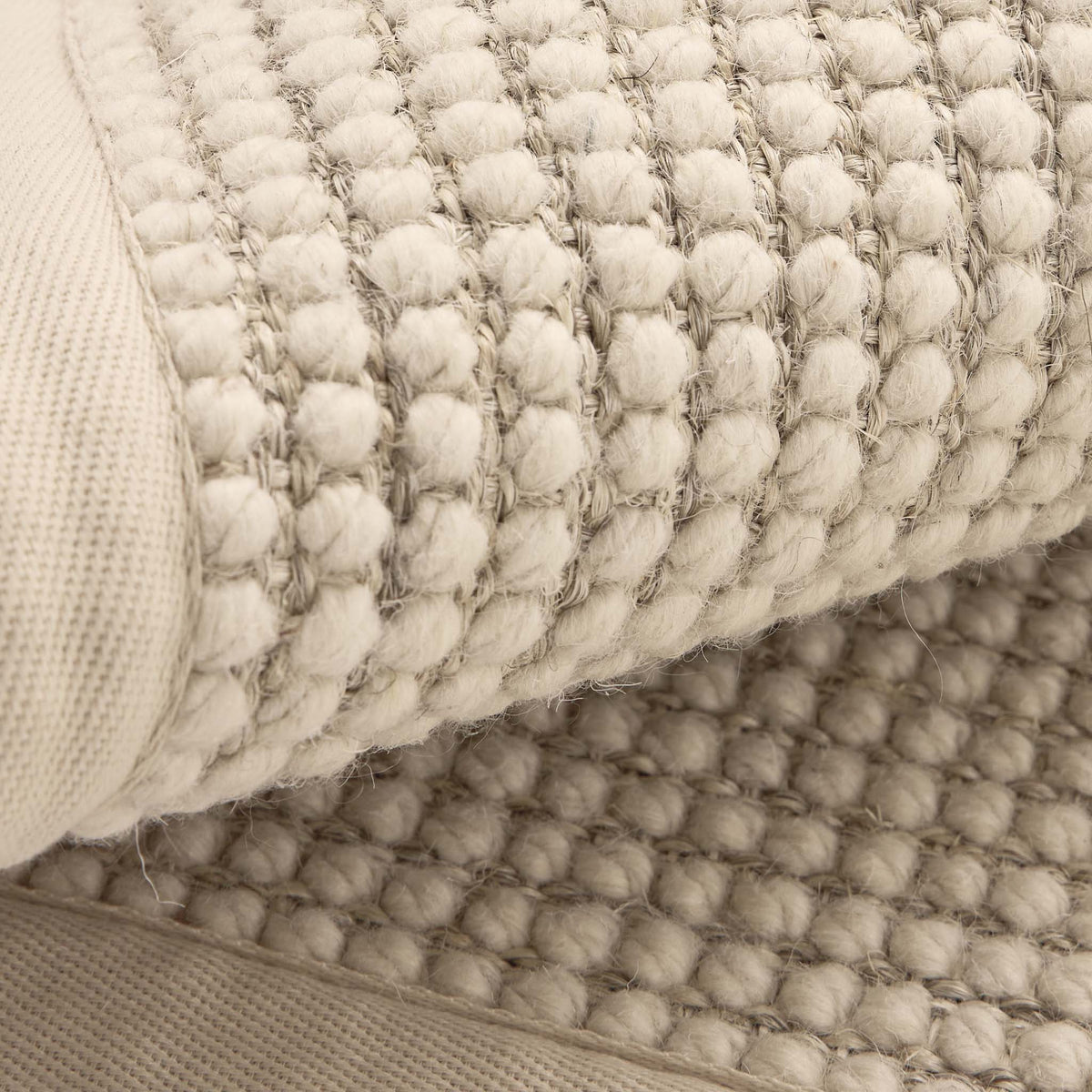 Origins Sisal Boucle with Beige Border