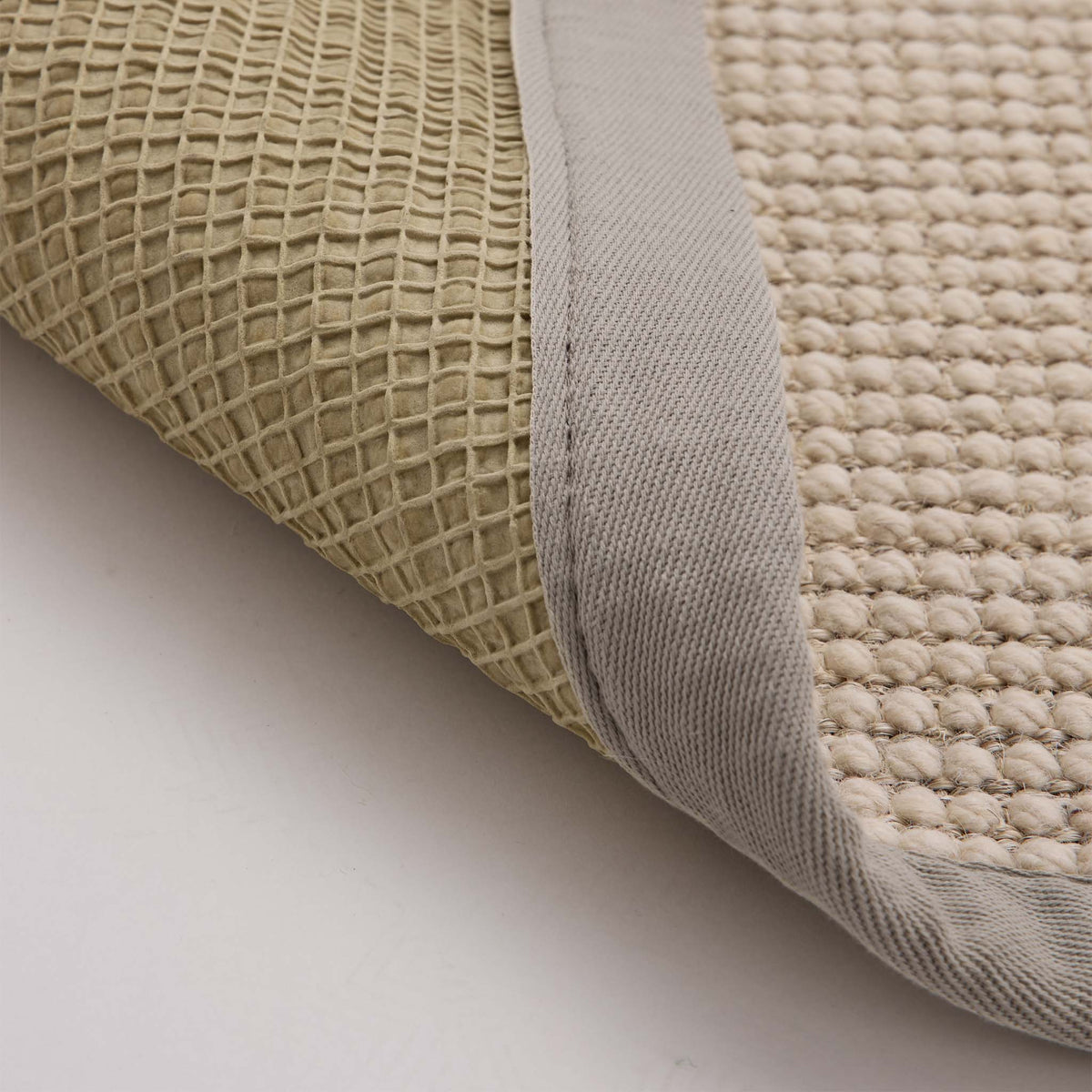 Origins Sisal Boucle with Soft Grey Border