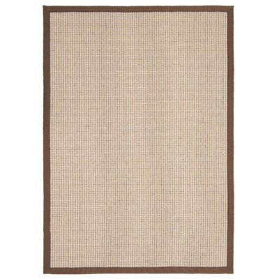 Origins Sisal Boucle with Mocha Border