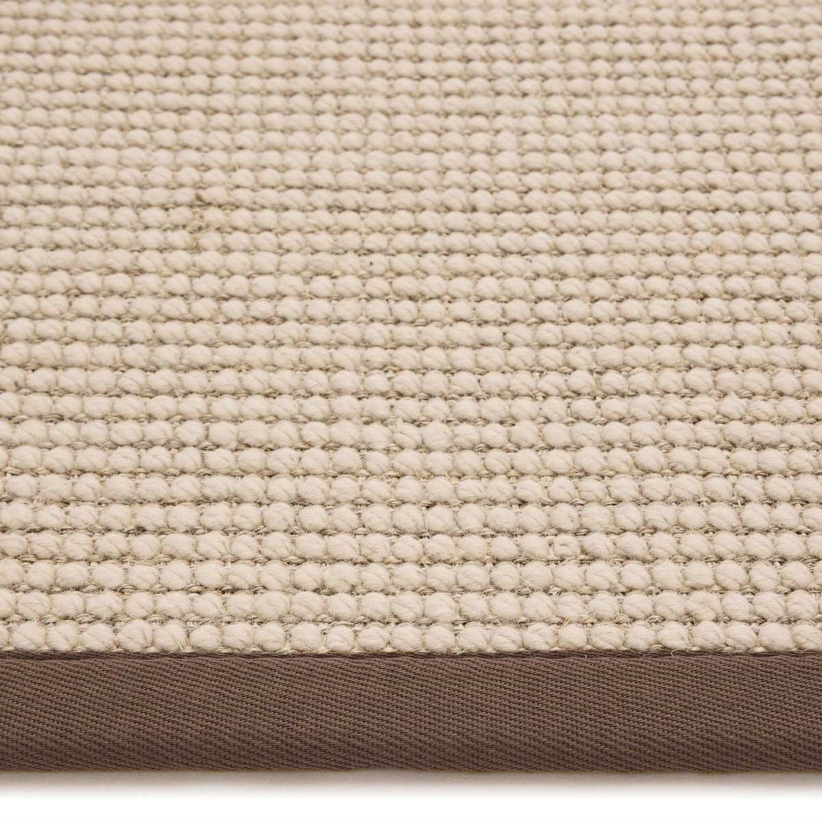 Origins Sisal Boucle with Mocha Border