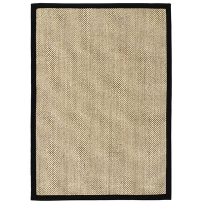Origins Sisal Light Beige with Black Border
