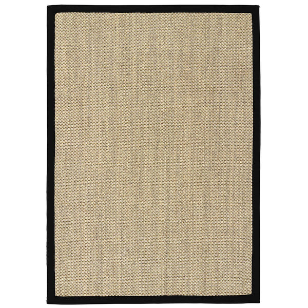 Origins Sisal Light Beige with Black Border
