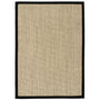 Origins Sisal Light Beige with Black Border