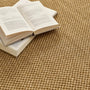 Origins Sisal Warm Natural with Dark Brown Border