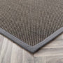 Origins Sisal Dark Grey with Grey Border