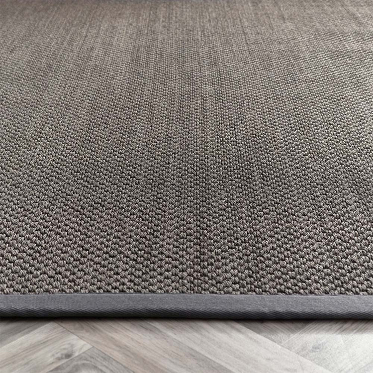 Origins Sisal Dark Grey with Grey Border