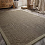 Origins Sisal Sage Green with Sage Green Border