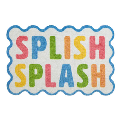 Dip & Drip Nylon Printed Bathroom Splish Splash