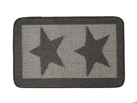 MadeNorth Stain Resistant Durable Charcoal Star