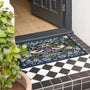 Morris & Co Outdoor Strawberry Thief Navy