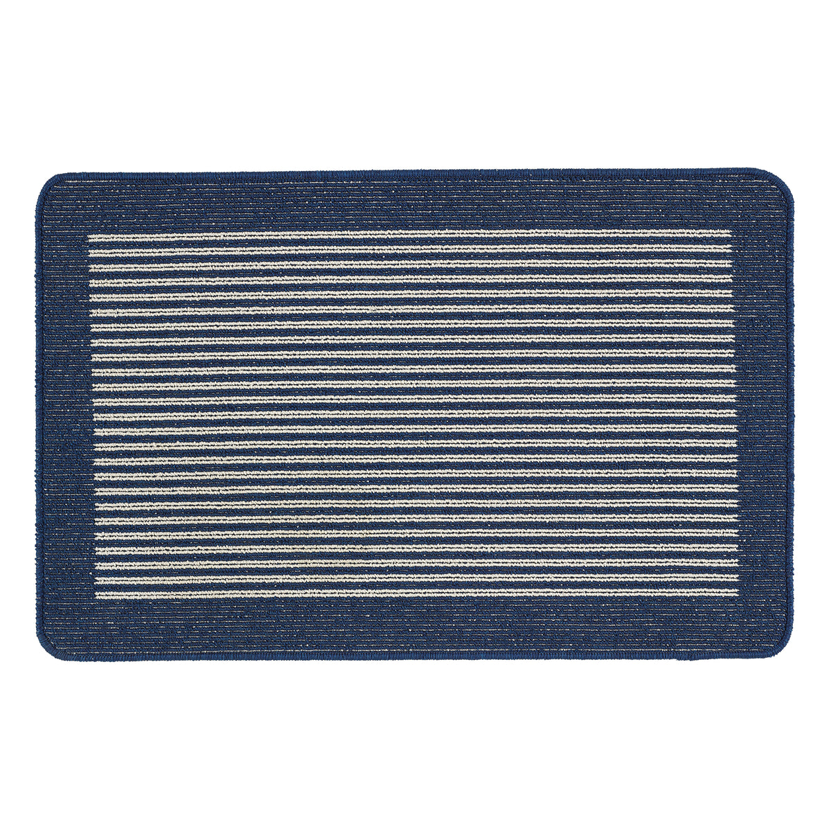 My Mat Stain Resistant Durable - Navy Stripe