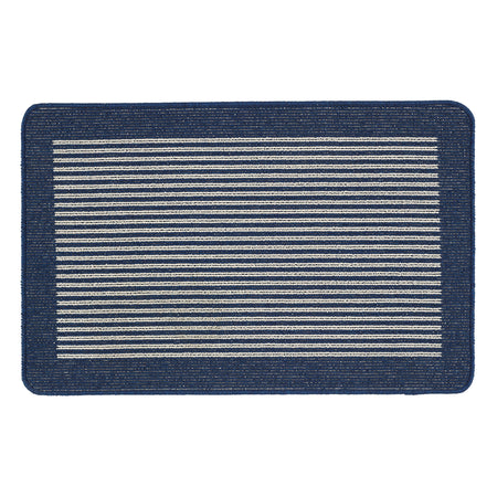 MadeNorth Stain Resistant Durable Navy Stripe