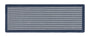 My Mat Stain Resistant Durable - Navy Stripe