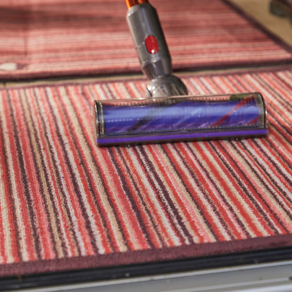 Hug Rug Multi Stripe Red