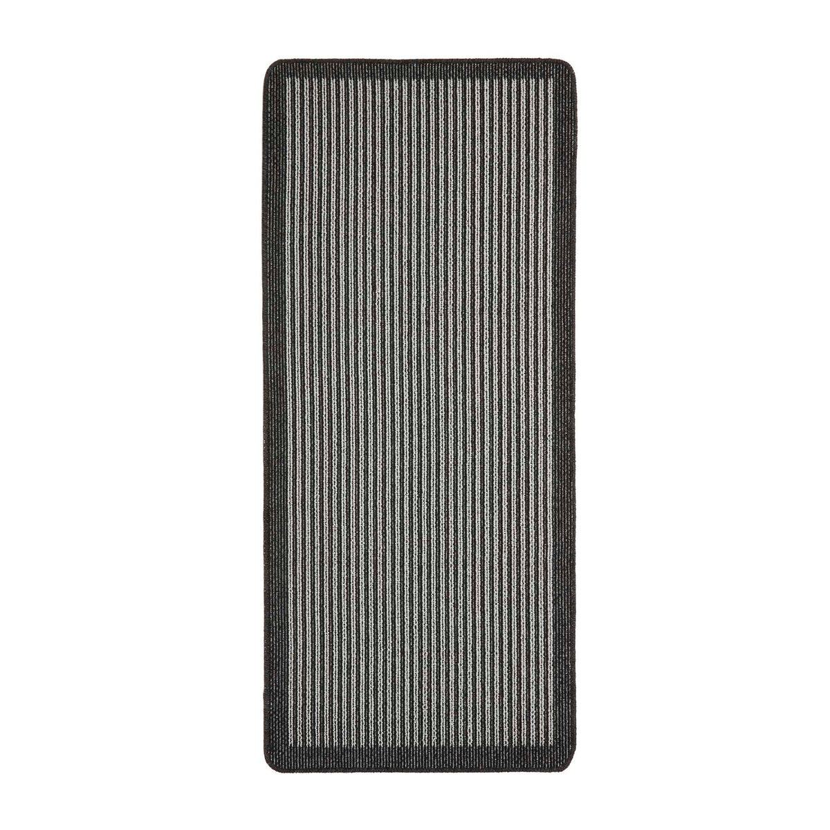 My Mat Stain Resistant Durable - Charcoal Stripe