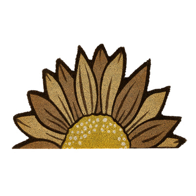 My Mat Printed Coir Sunflower