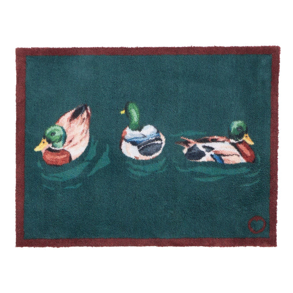 Hug Rug Swimming Ducks Teal