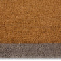 My Mat Printed Coir Border Taupe