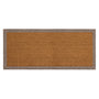 My Mat Printed Coir Border Taupe