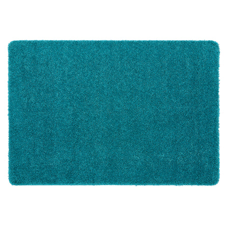 MadeNorth Shaggy Teal Rug