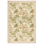 Sanderson By Highgrove x Hug Rug Eco-Washable The Stumpery Lichen with a nature inspired pattern.