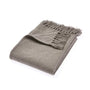 Hug Rug Woven Plain Throw Warm Grey