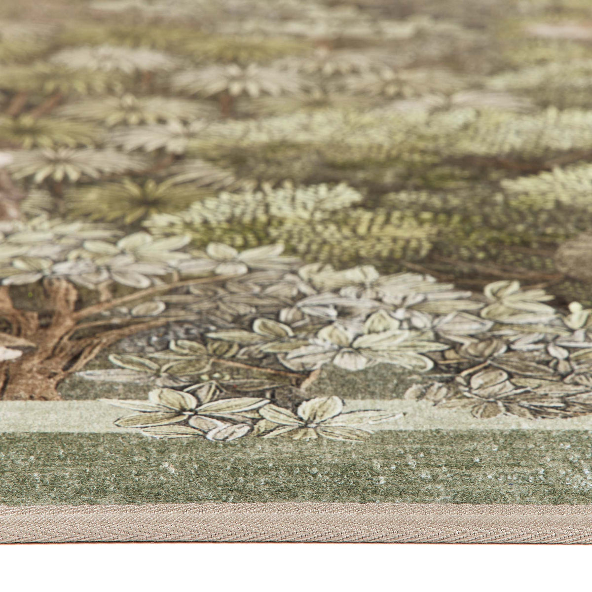 Hug Rug X Graham & Brown Treetop Troop Green Eco-Washable