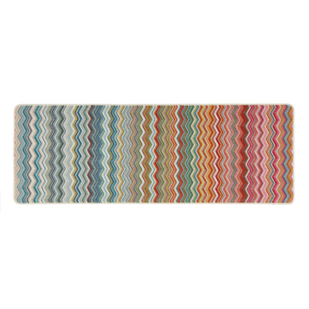 MadeNorth Stain Resistant Candy Multi Rainbow Zig Zag
