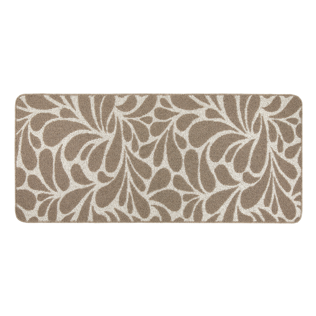 My Mat Sculptured Washable Patterened Rain Drop Mink