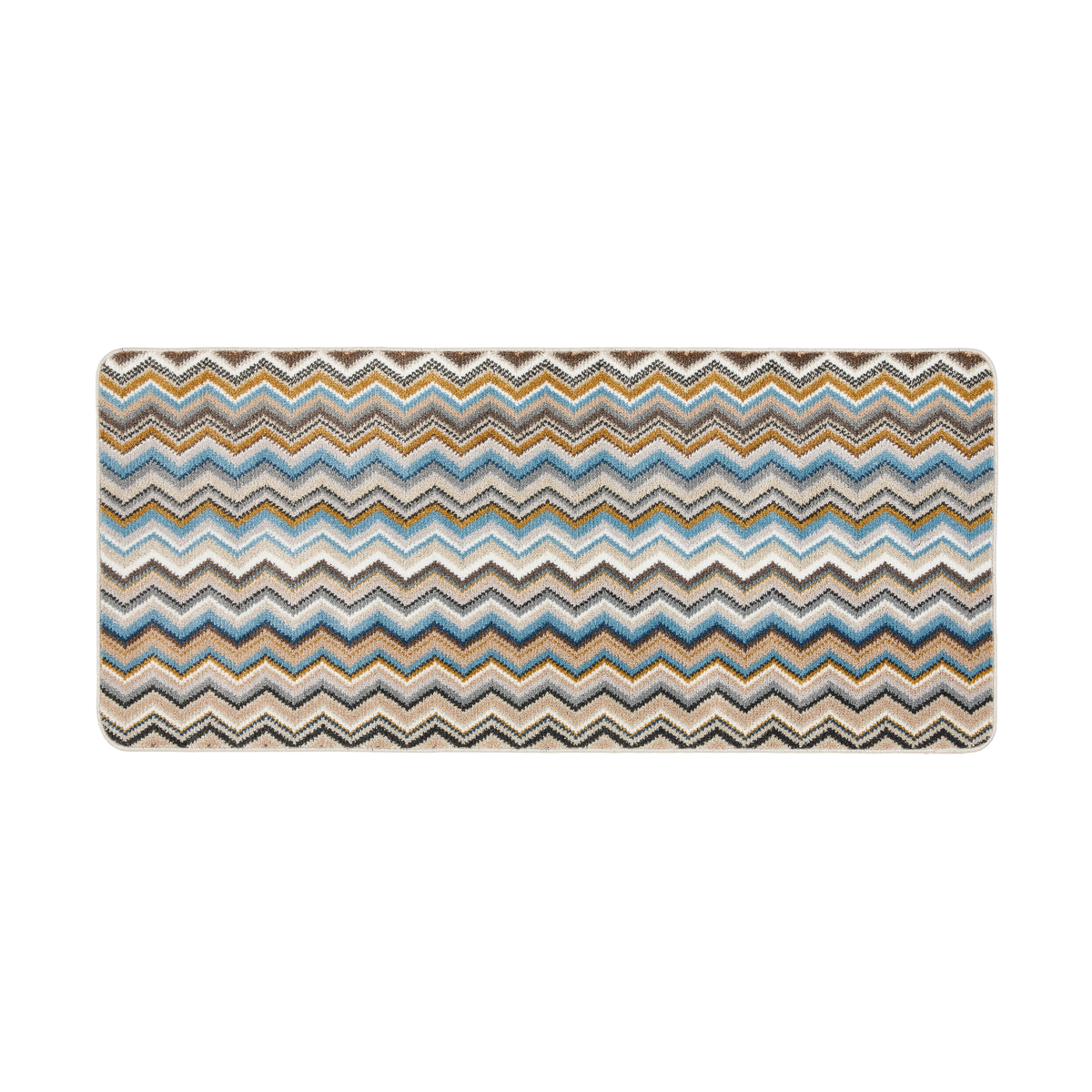 My Mat Stain Resistant Candy Multi Natural Zigzag