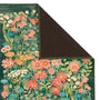 Hug Rug X Graham & Brown Wallflower Emerald Eco-washable