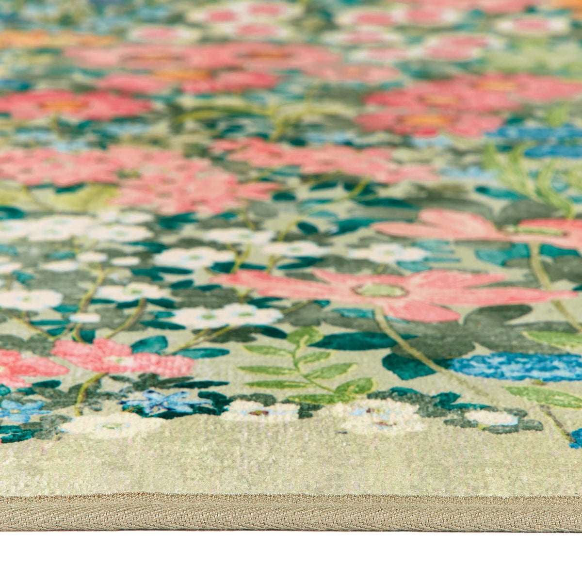 Hug Rug X Graham & Brown Wallflower Sage Eco-Washable