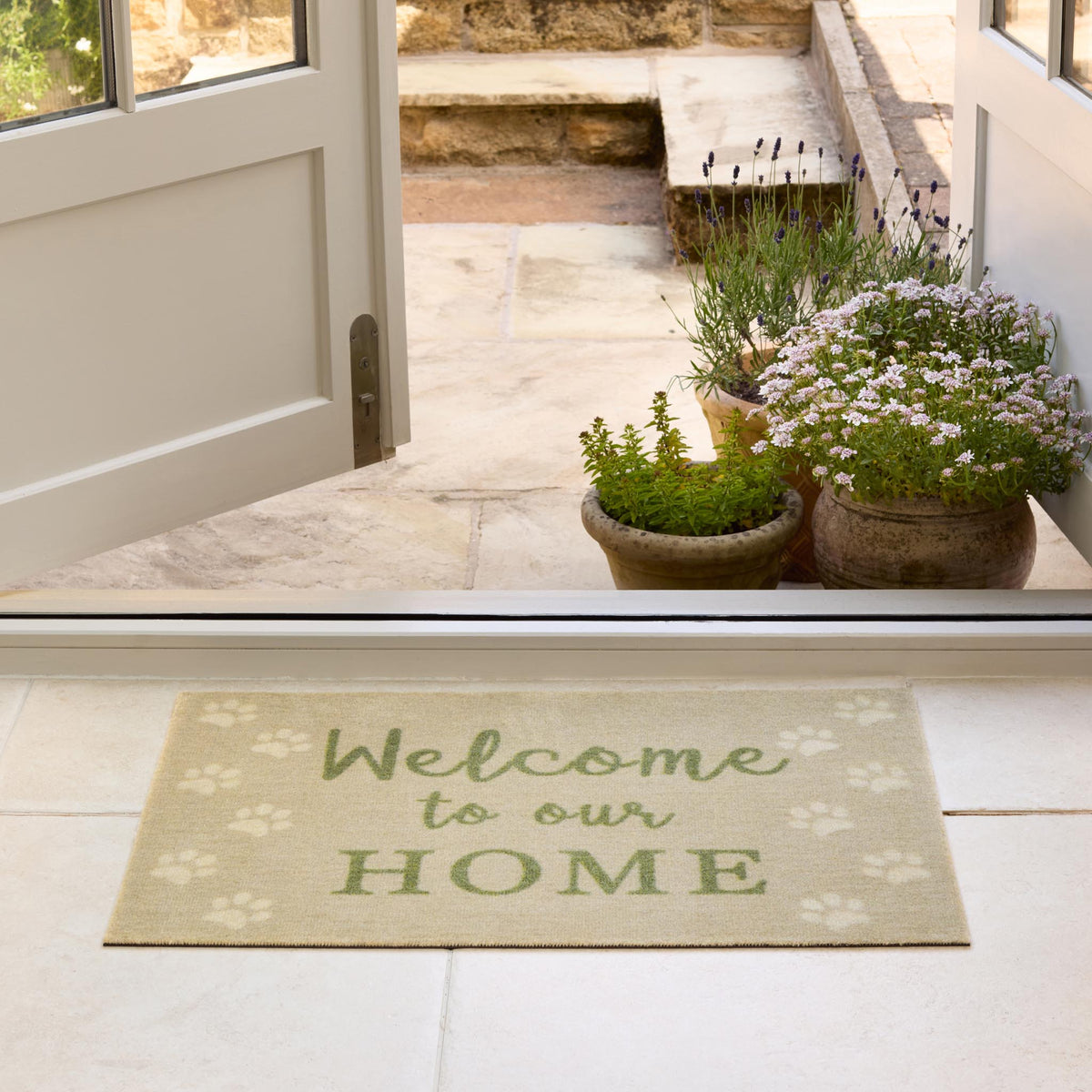 Howler & Scratch Patterned Welcome Paws