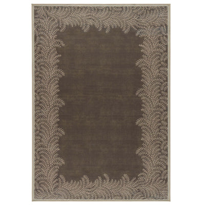 Hug Rug X Graham& Brown Whispering Fern Mocha Eco-Washable