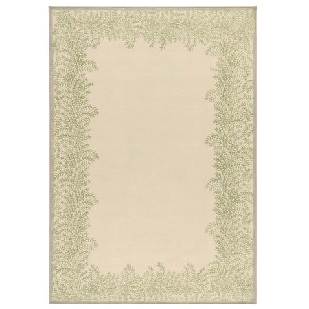 Hug Rug x Graham & Brown Eco-Washable Whispering Fern Parchment