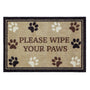 Howler & Scratch Patterned Wipe Your Paws Border