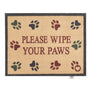 Hug Rug Wipe Your Paws Beige