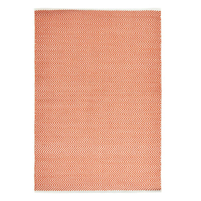 Hug Rug Woven Herringbone Rug Rust