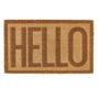 My Mat Embossed Coir Hello Doormat