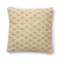 Hug Rug Woven Trellis Cushion Gold