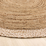 Origins Jute Border Natural White