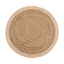 Origins Jute Border Natural White